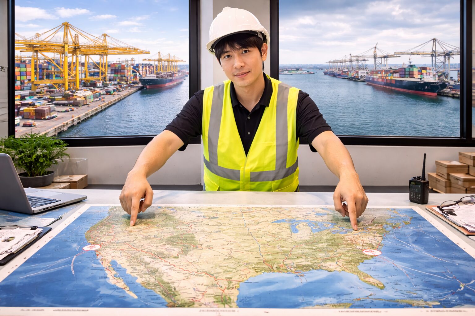 shipping time from China to US showing ecommerce seller discovering hidden delays beyond quoted port to port times