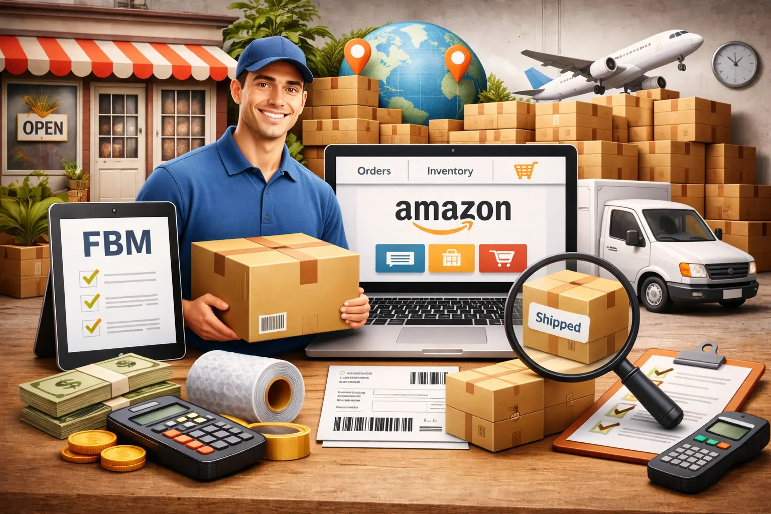 Best products for Amazon FBM including oversized and low-margin items