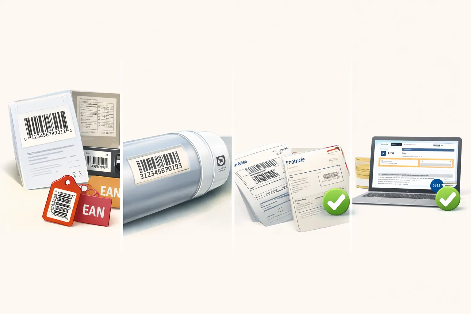 GS1 company prefix purchase process for obtaining product codes