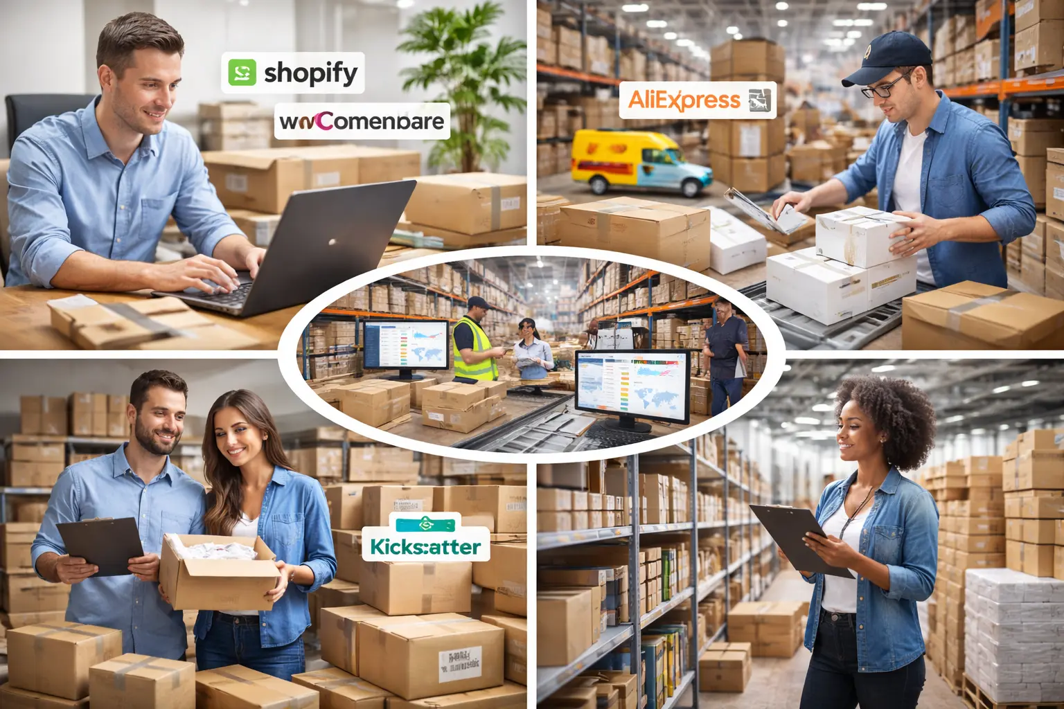 Global shipping channels for dropshipping fulfillment from China warehouse