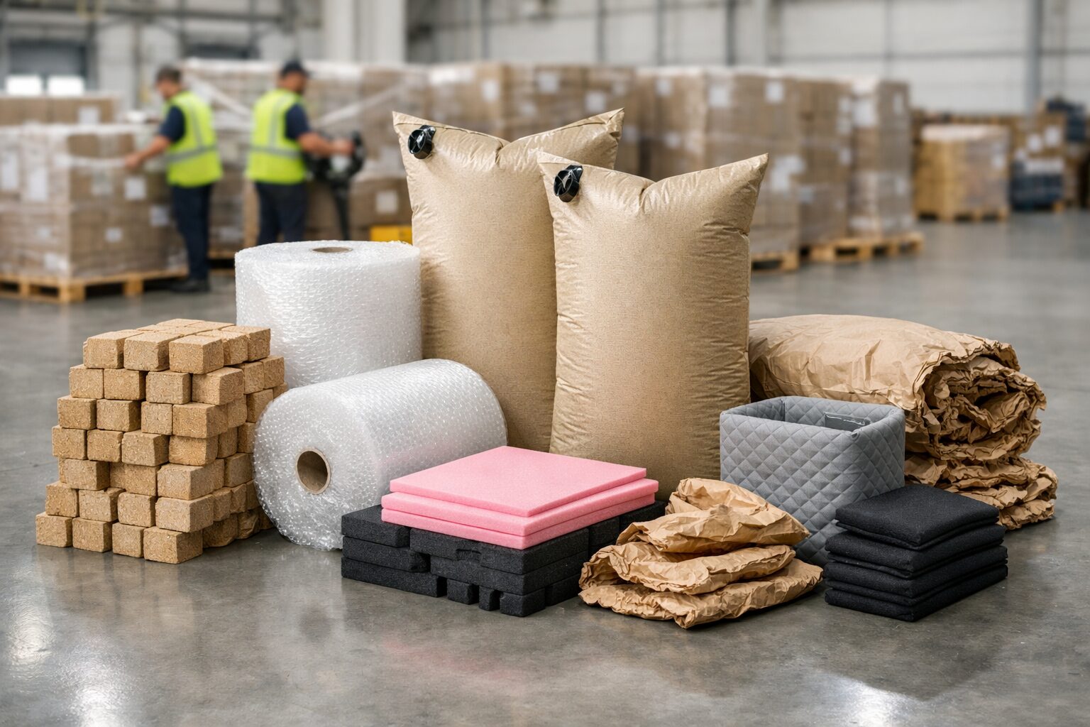 soft dunnage materials versus solid dunnage materials for shipping and storage applications