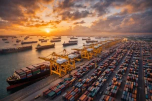 shipping time from China to US real door to door transit times guide beyond port to port freight forwarder quotes