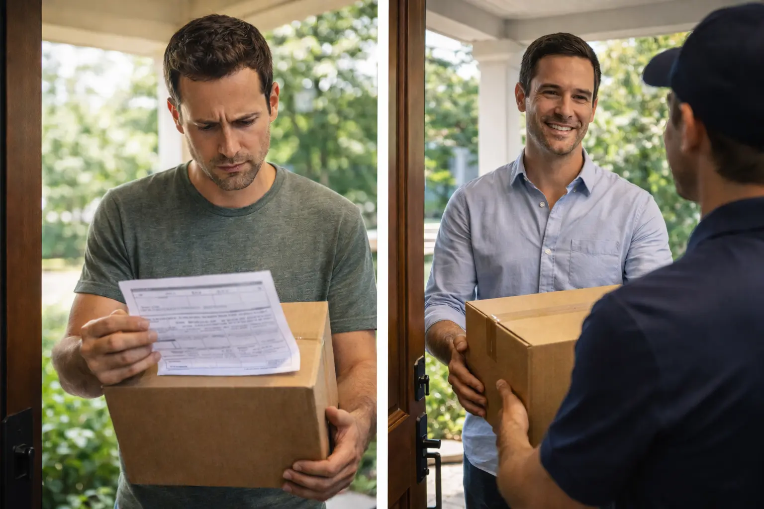 delivered duty paid shipping process showing seller handling customs clearance and delivering to buyer door in USA