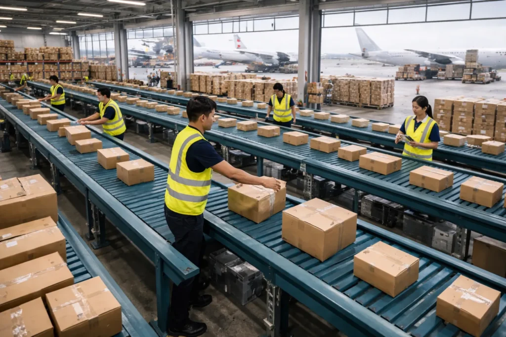 ePacket vs private line shipping comparison for dropshipping from China showing speed tracking and reliability differences