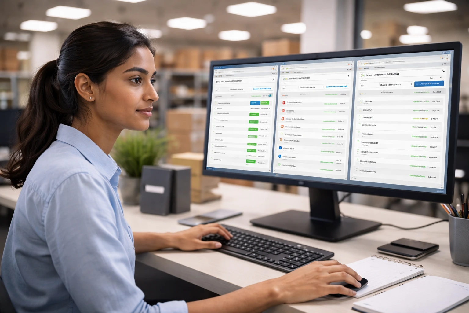 eCommerce seller discovering dropshipping logistics bottleneck at manual fulfillment warehouse despite store automation