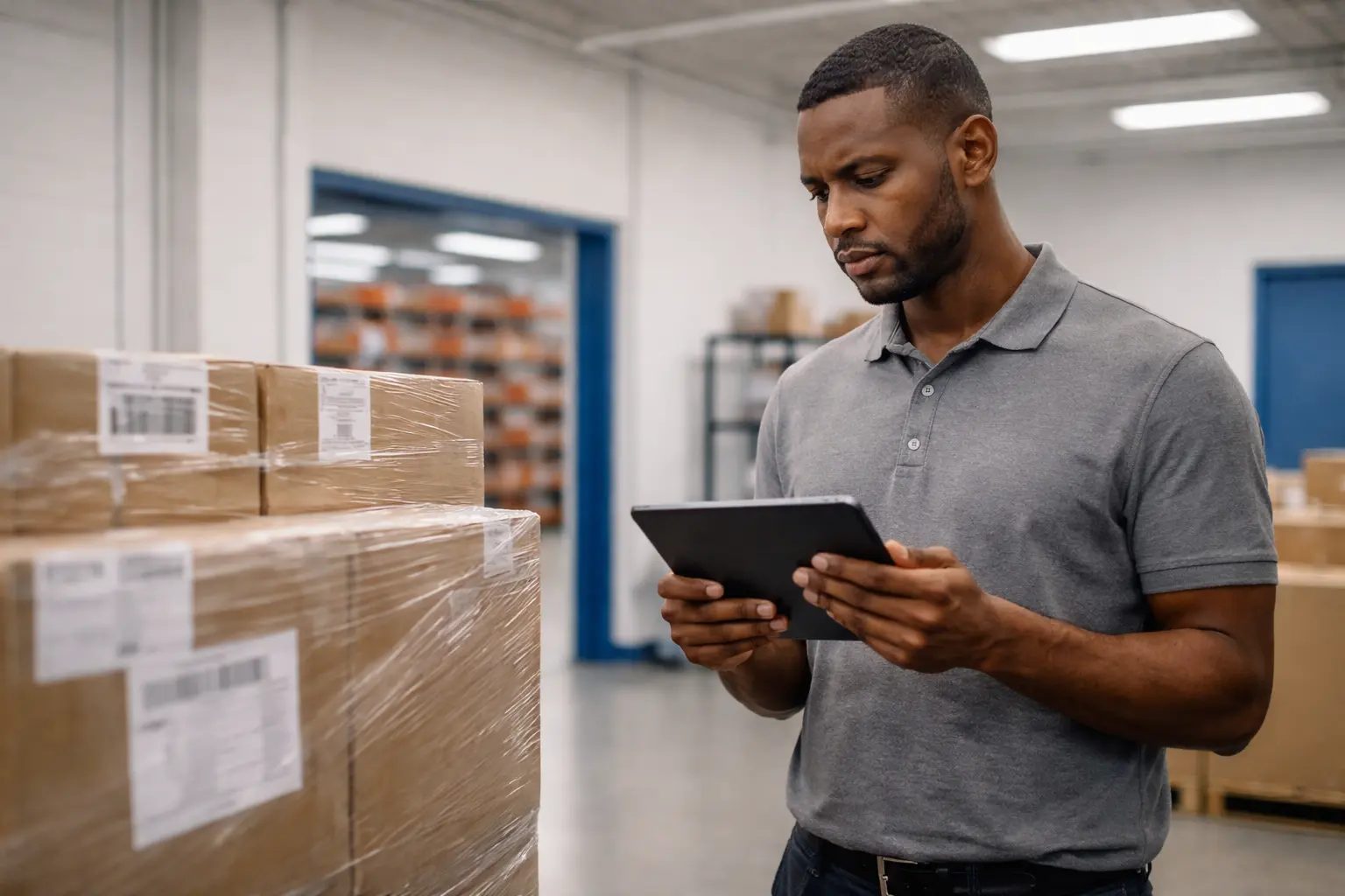 CBP officer assessing import duties USA China section 301 tariffs and customs clearance fees on entry documents