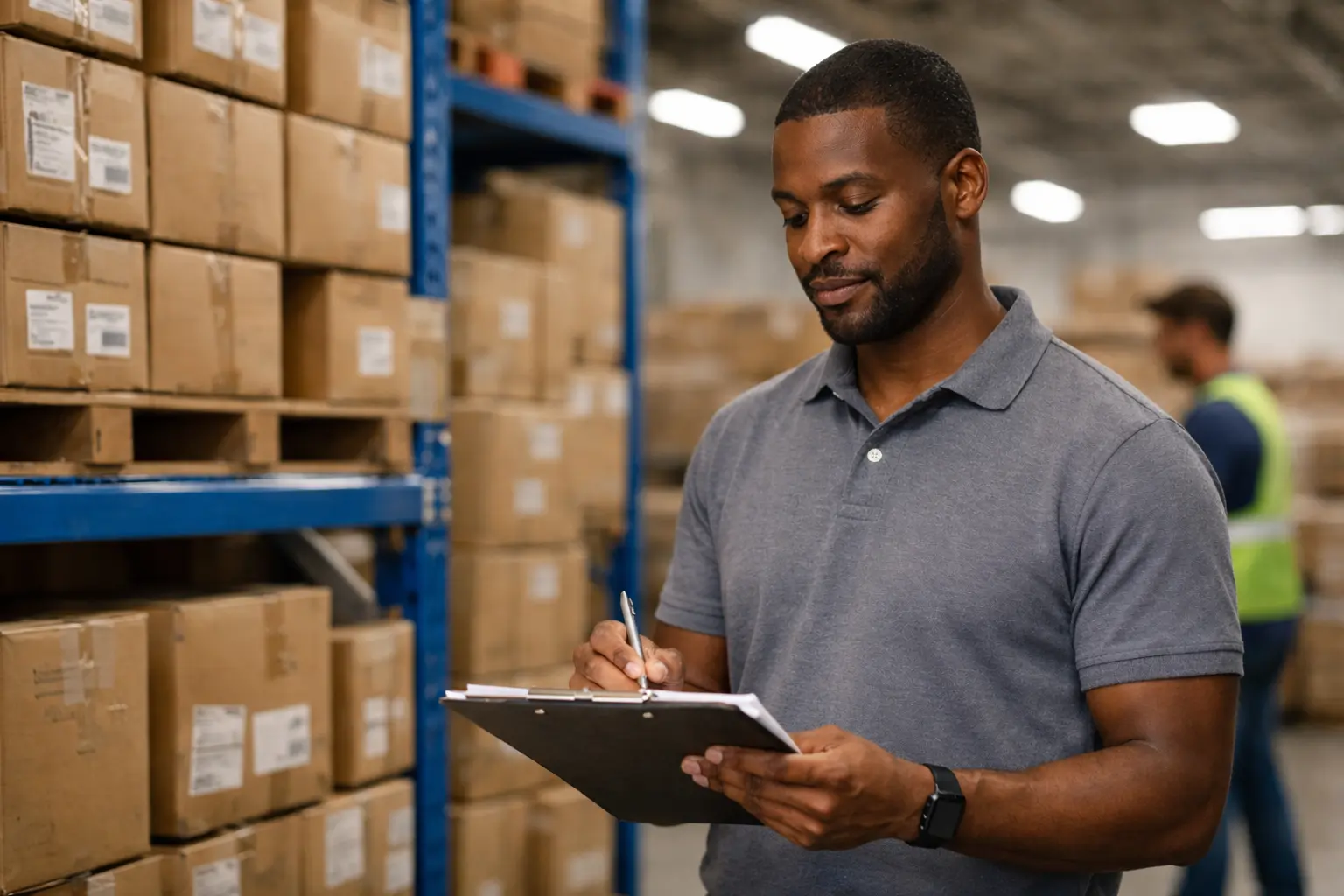 mporter completing a pre-shipment customs compliance checklist to avoid customs delays on China USA cargo