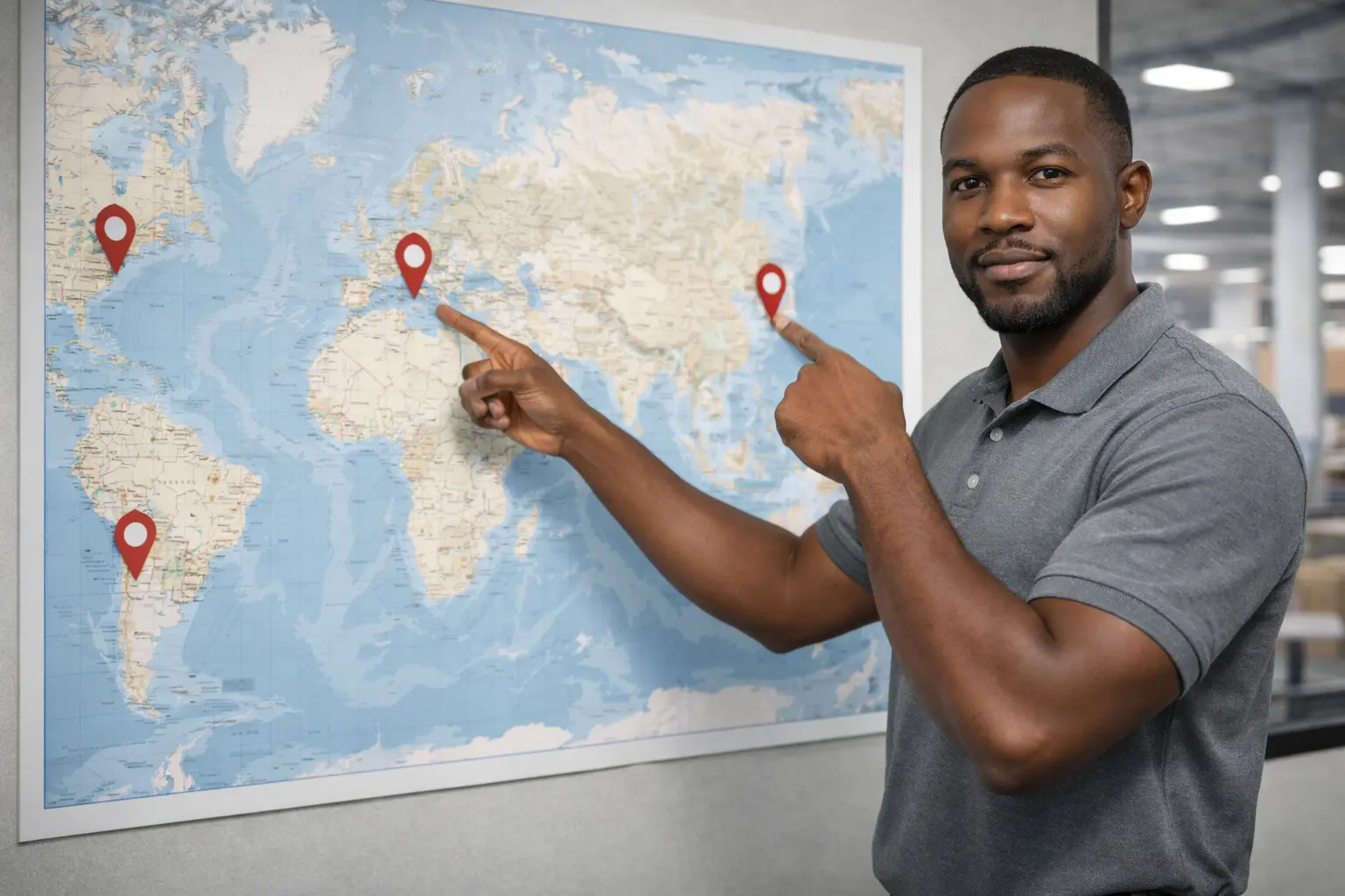 hybrid fulfillment model using China warehouse and US warehouse for ecommerce showing dual location inventory strategy