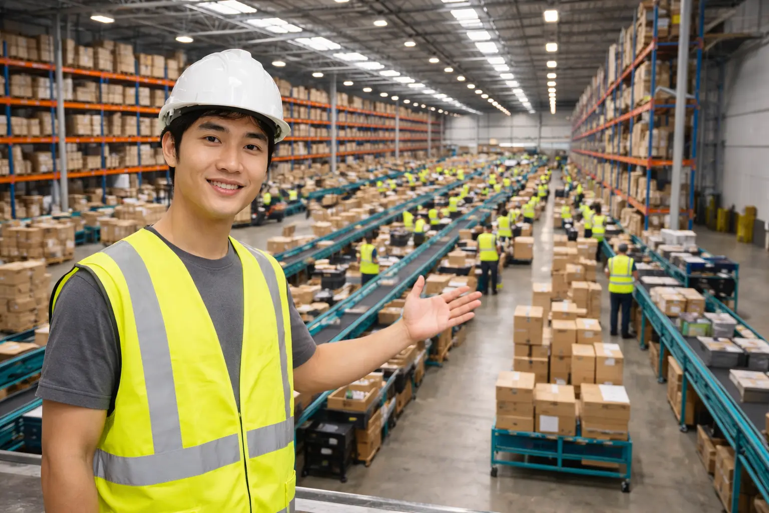 what is a fulfillment center showing 3PL warehouse operation with picking packing and shipping for individual ecommerce orders
