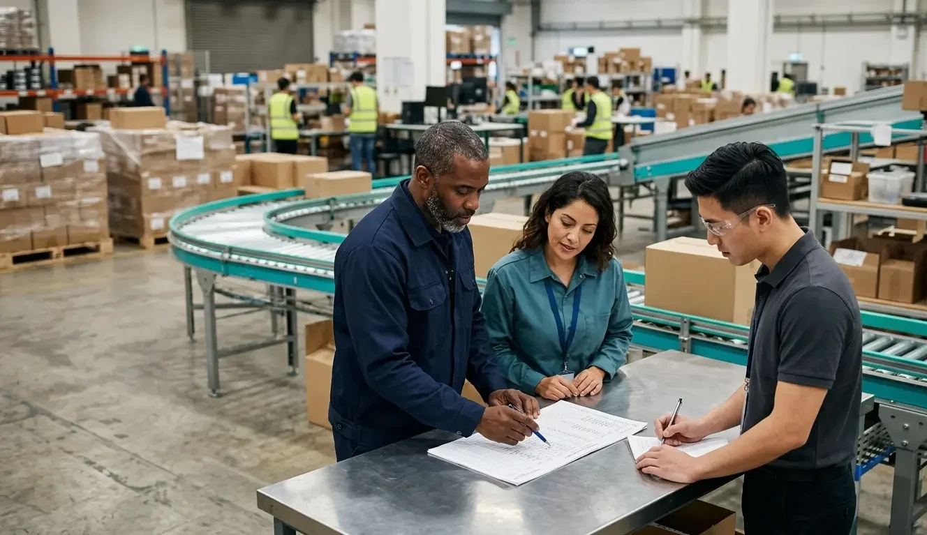 Fulfillment team plans no minimum order quantity storage for ecommerce inventory at a Hong Kong warehouse facility